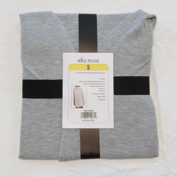 Ella Moss Ladies' Cozy Cardigan S - Picture 5 of 7